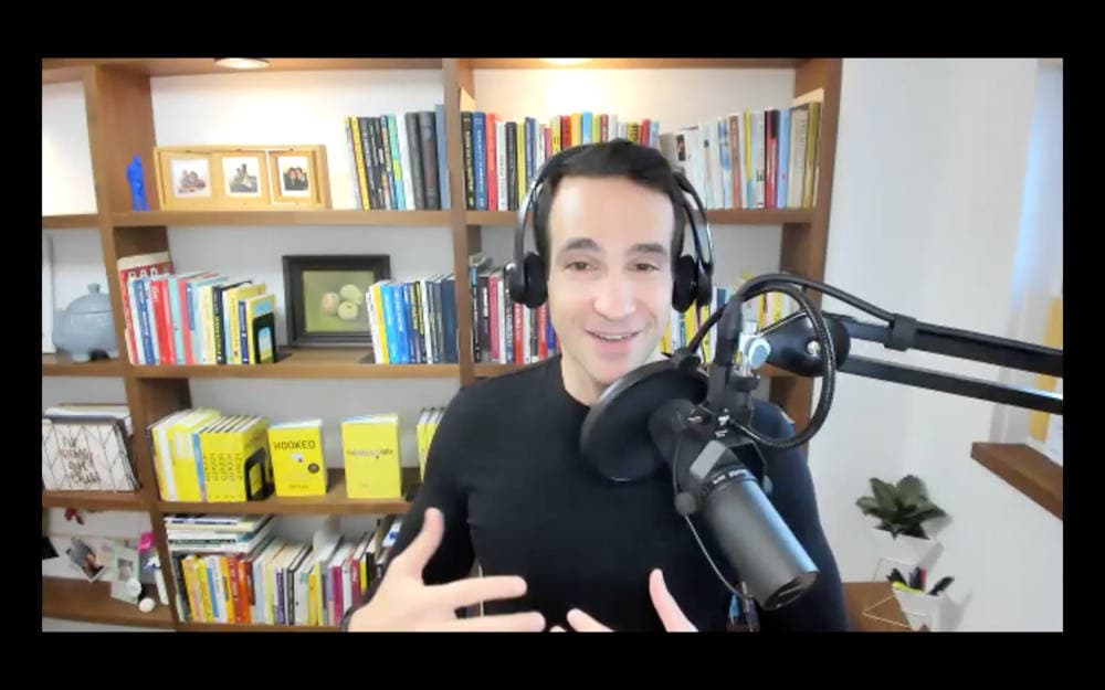 Being indistractable: Masterclass with Nir Eyal