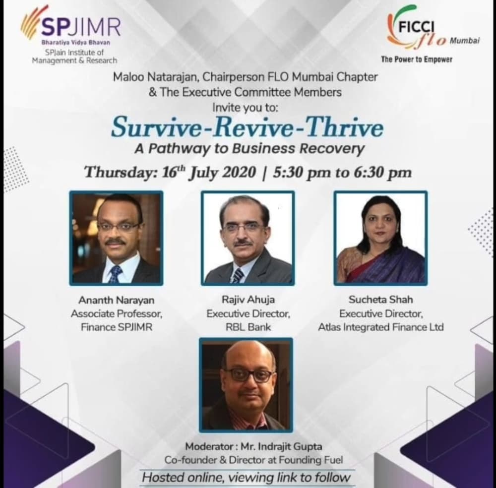 Survive, revive, thrive: Pathway to business recovery