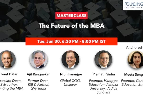 Masterclass: The Future of the MBA