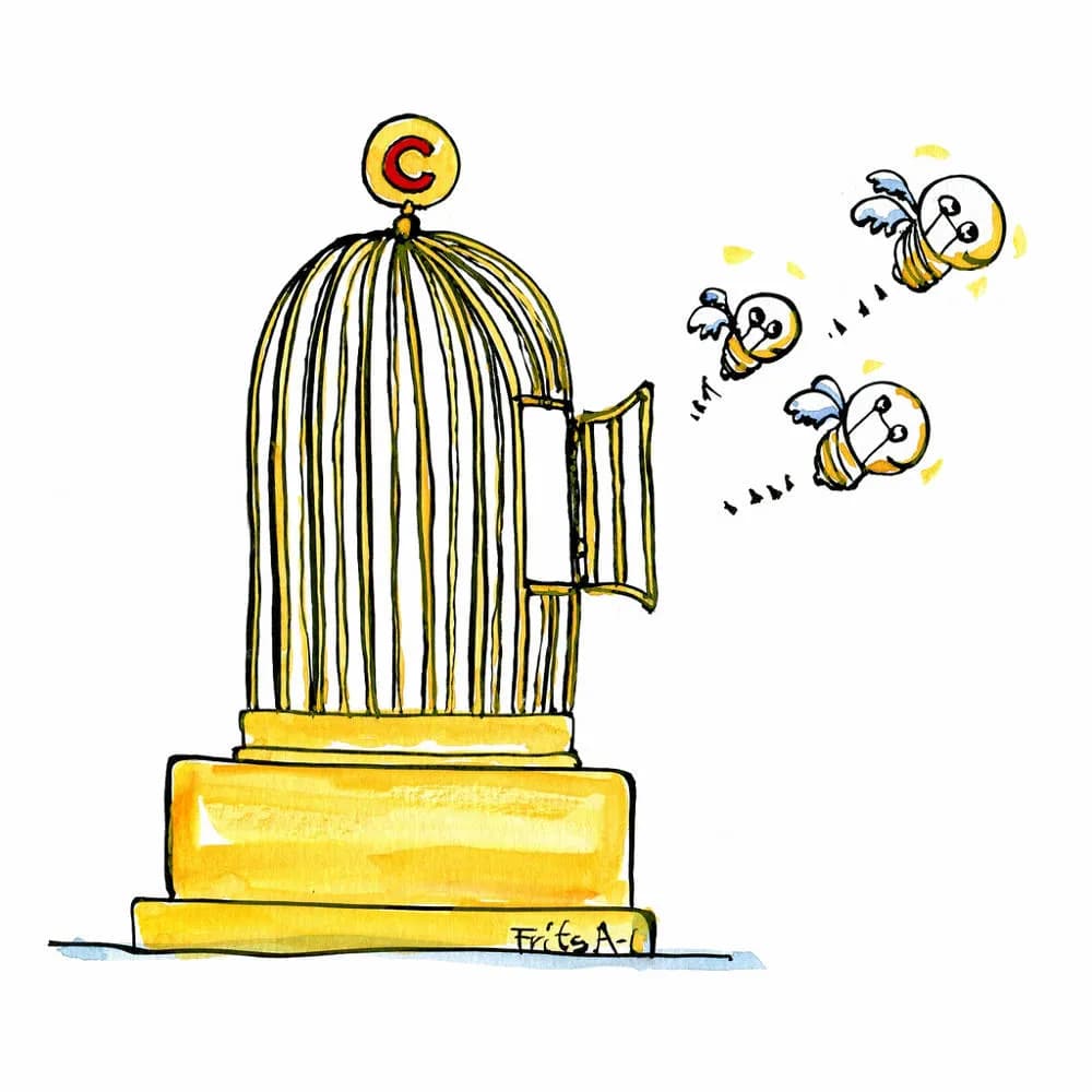 Being creative is hard work