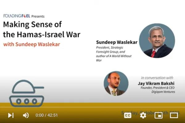 Masterclass: Making Sense of the Hamas-Israel War