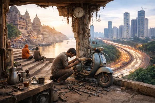 Between Jugaad and Destiny: India’s Missing Medium Term